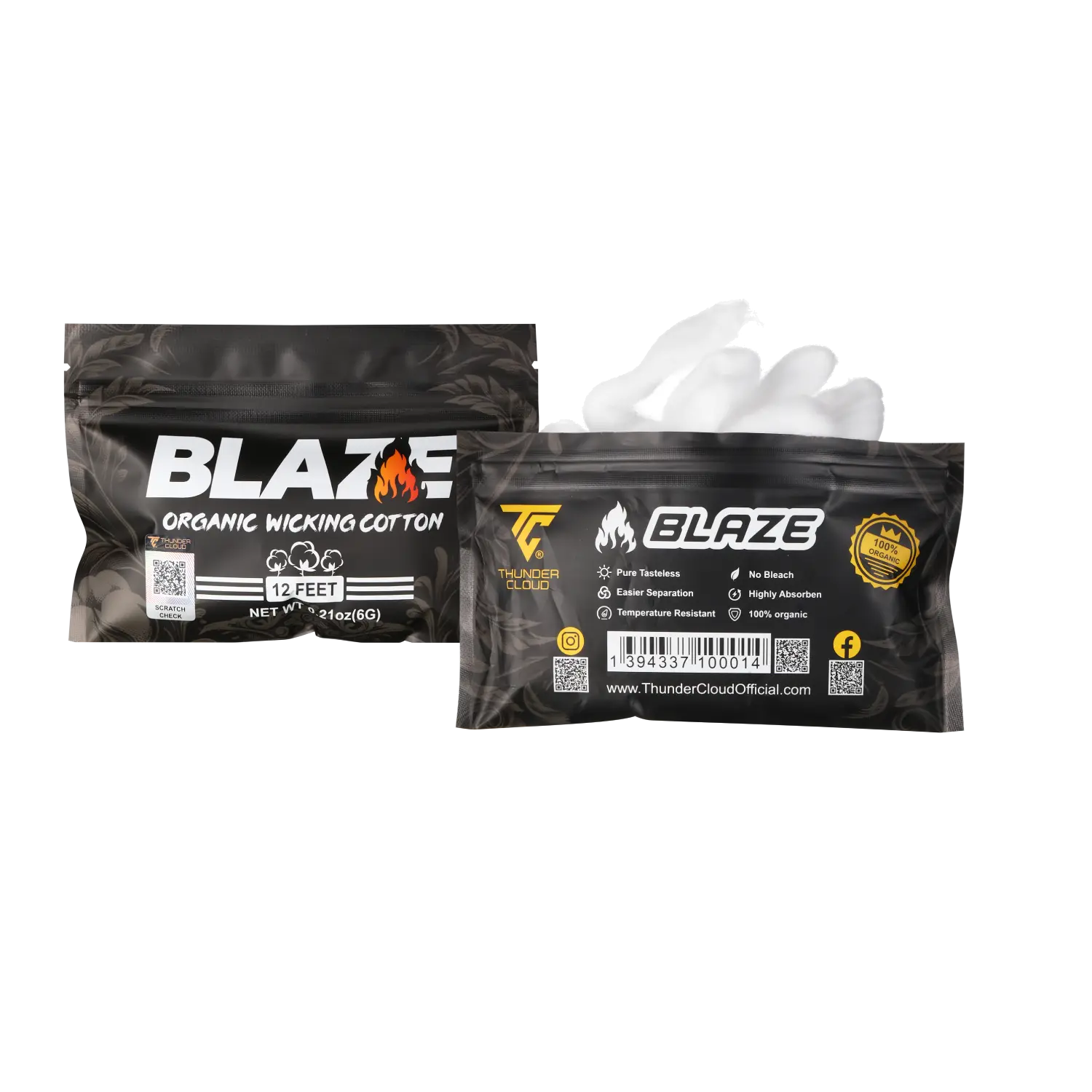 Blaze Organic Wicking Cotton Blaze Organic Wicking Cotton