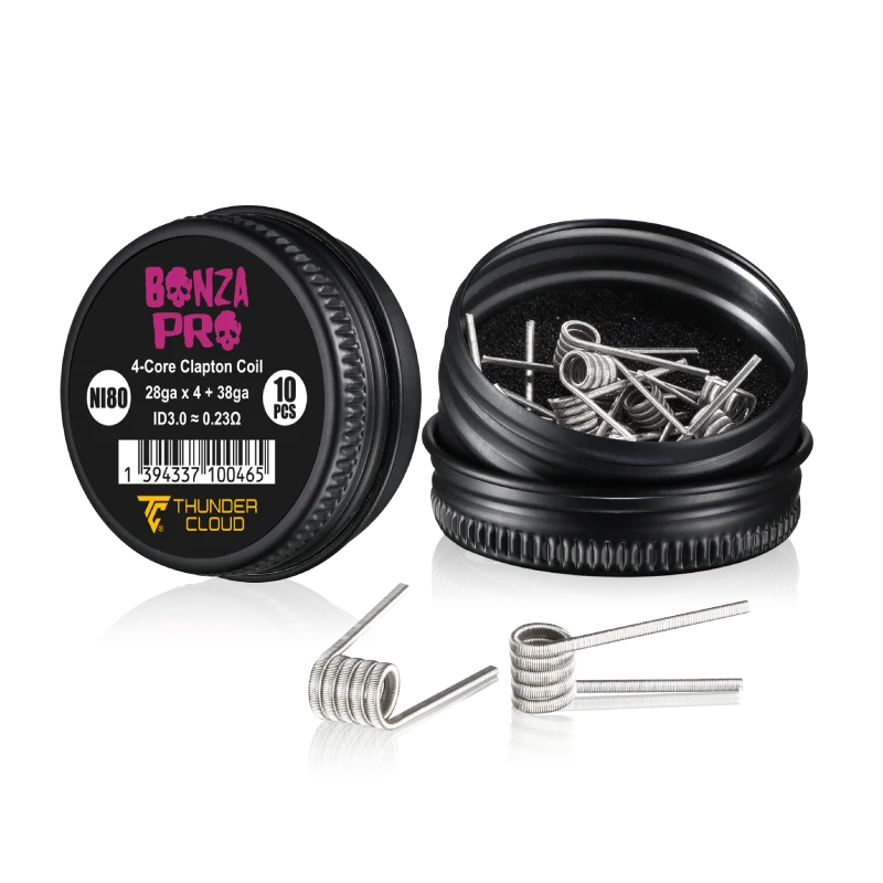 Ni80 28ga X 4 + 38ga X Id3.0 X 0.23Ω（bonza Pro Rta）