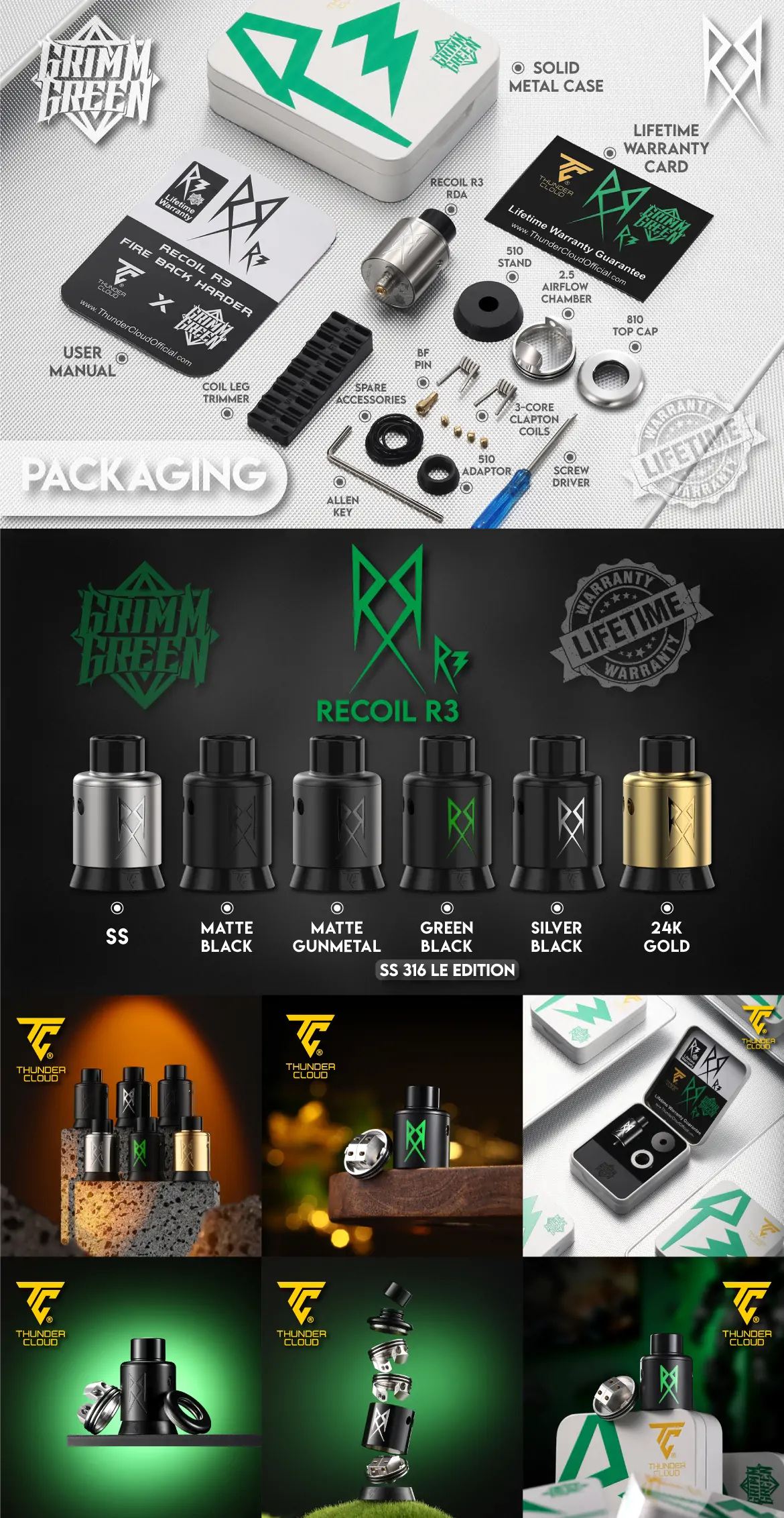 Recoil R3 RDA - Fire Back Harder