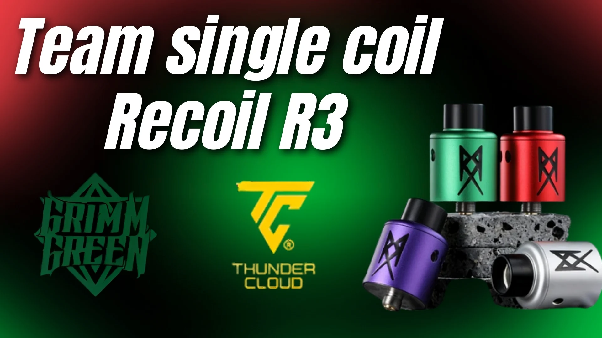 Recoil R3 Single Coil RDA - Single Coil : Maximum RECOIL
