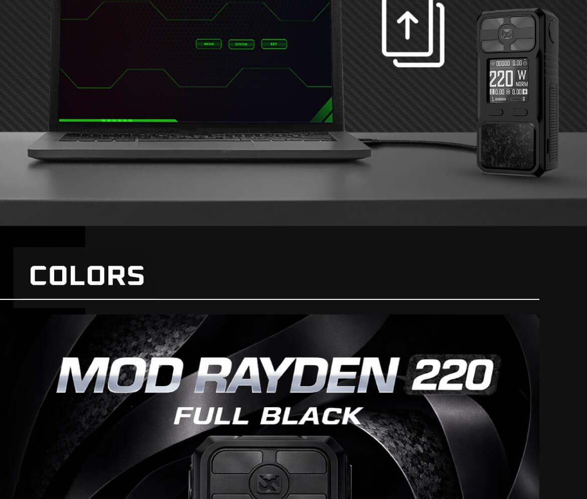 Rayden 220 Limited Edition Box Mod by BD Vape 10 Bd Vapwe 09