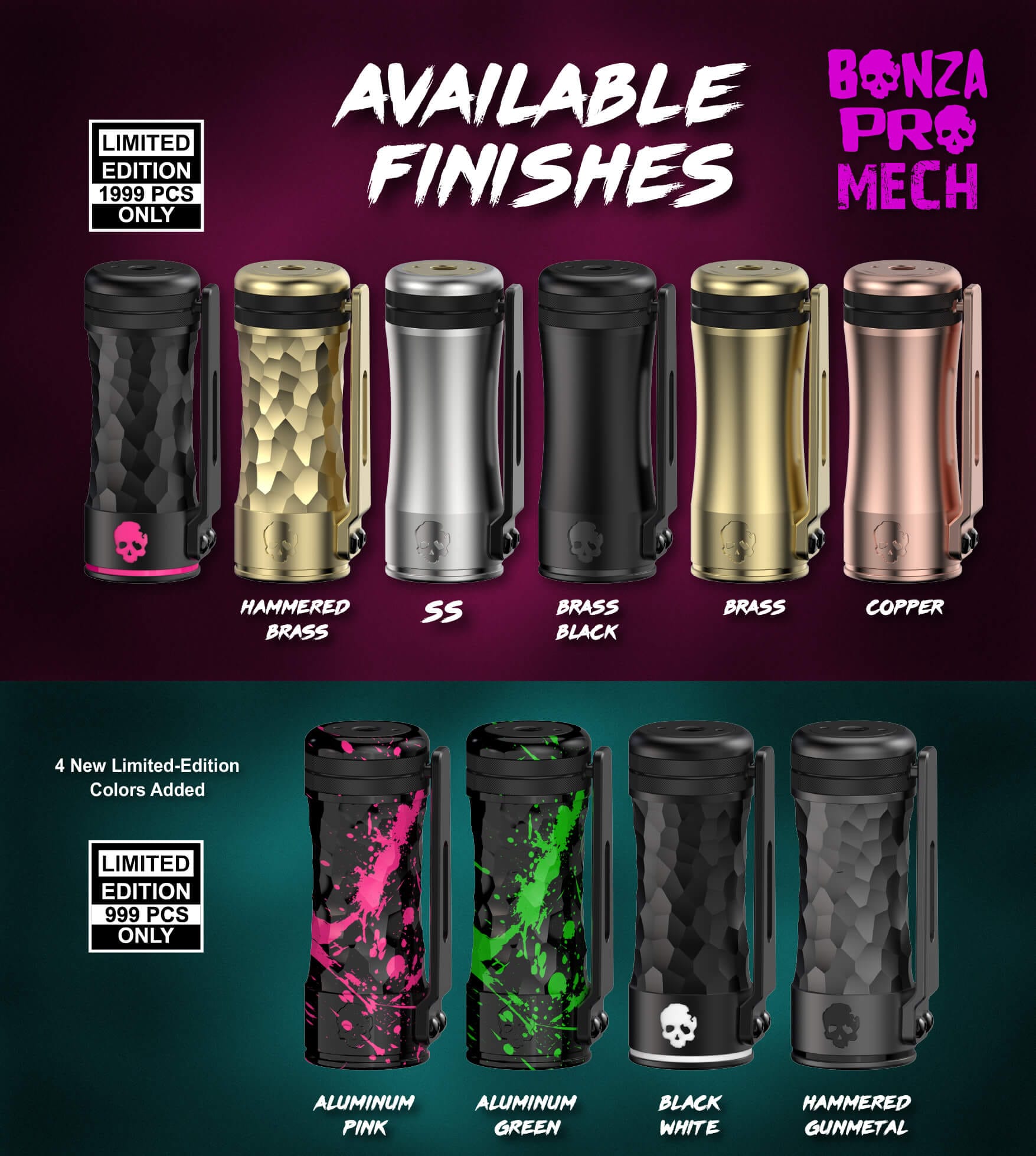 Bonza Pro Mech Mod By Vaping Bogan 6 Mech5@1.5x 100 (1)